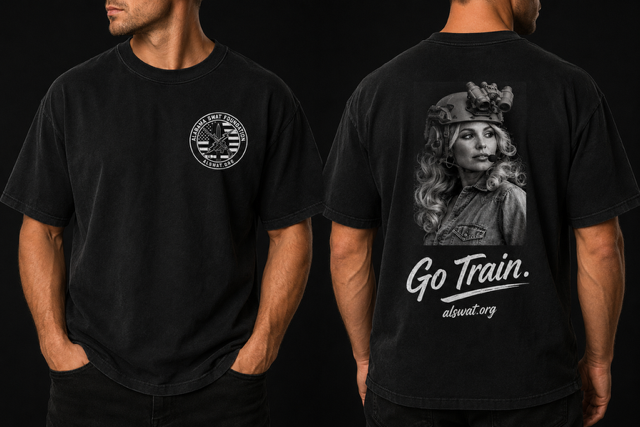 Black Go Train T-Shirt