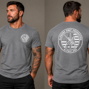Gray Alabama SWAT Foundation T-Shirt